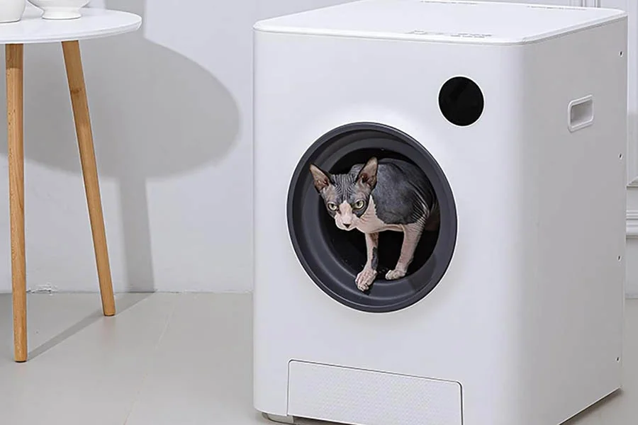 easy to clean litter box