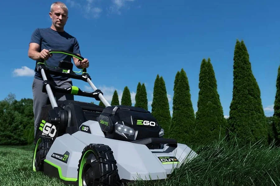 best battery mower