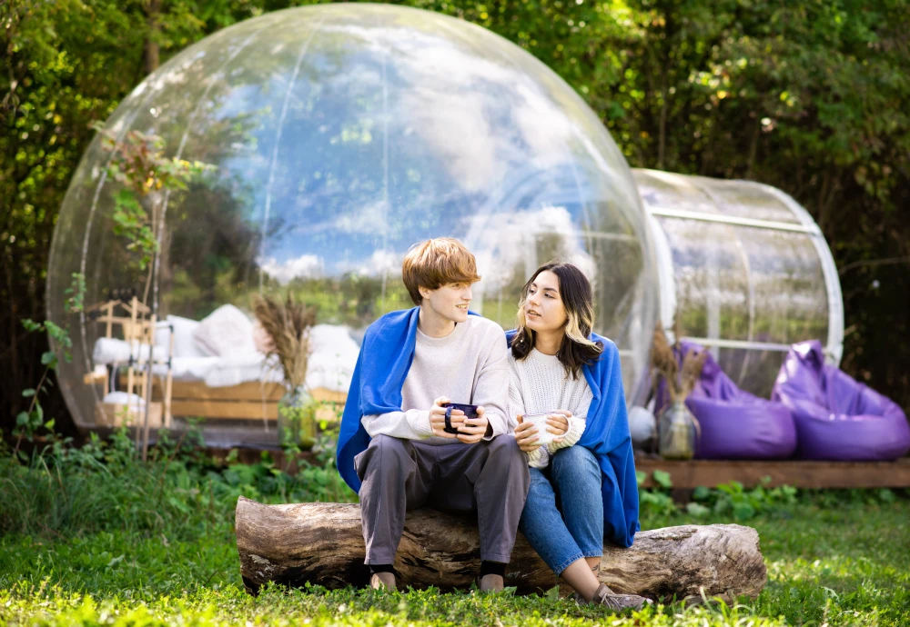 bubble dome clear tent