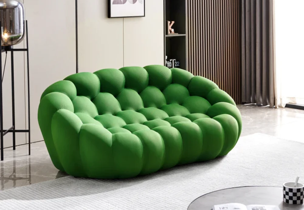 green cloud couch